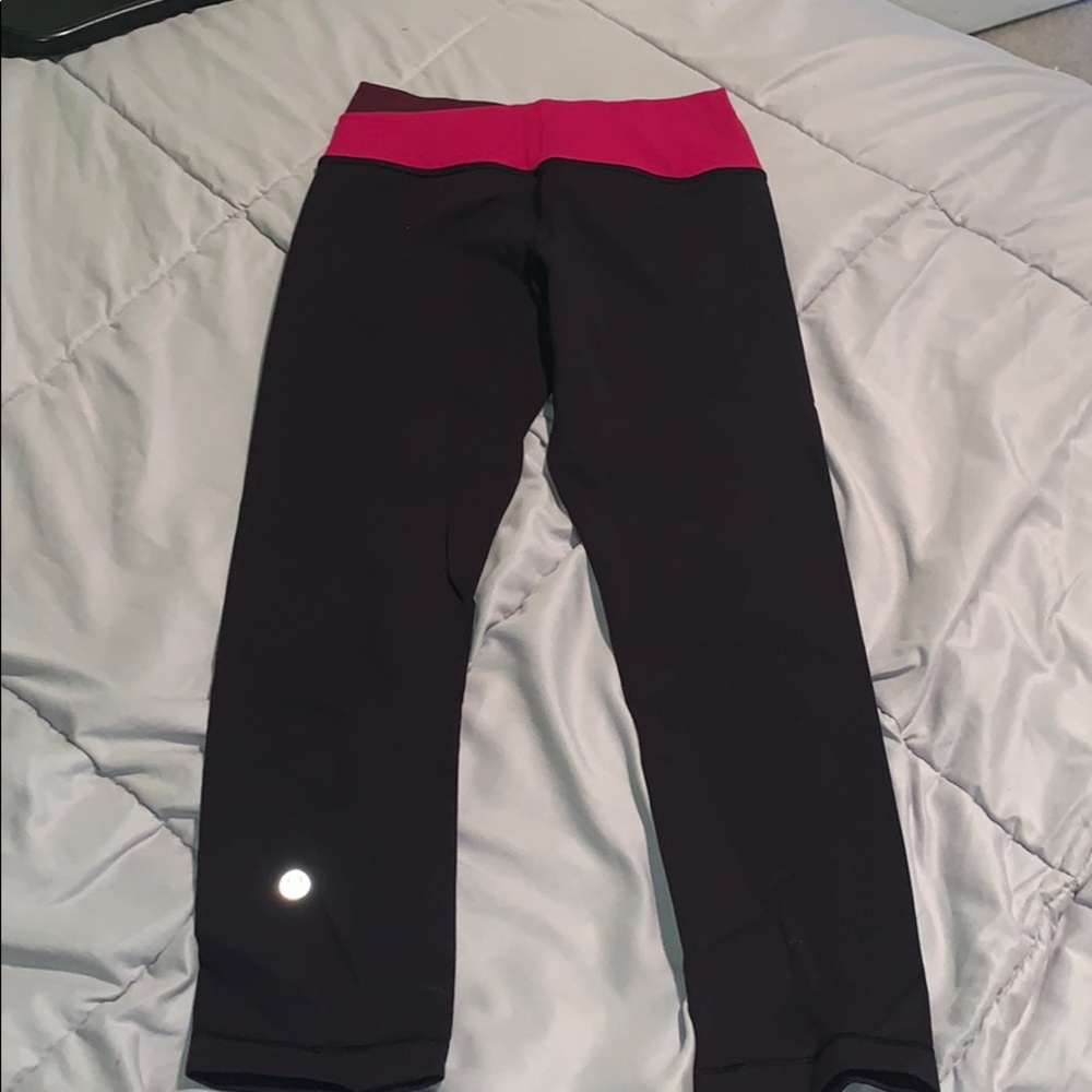 Lululemon Black Crop Leggings